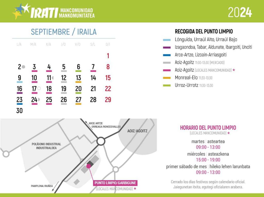 Iraila EKOPUNTO Septiembre