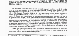 Relación de aprobadas en el proceso selectivo, convocatoria auxiliar administrativo/a