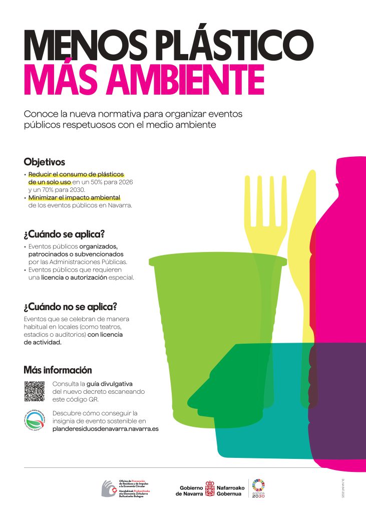 Conoce el nuevo decreto foral de eventos sostenibles