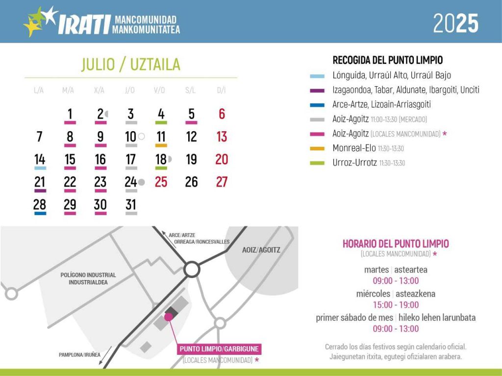 Uztaila EKOPUNTO Julio