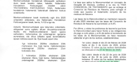 BANDO INFORMATIVO 2026 (Fechas de cobro de la Tasa de Basuras)