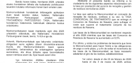 BANDO INFORMATIVO 2026 (Fechas de cobro de la Tasa de Basuras)