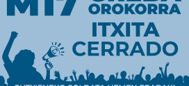 Punto limpio y oficina cerrados el martes 17 de marzo por HUELGA GENERAL