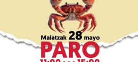 Maiatzak 28 mayo  PARO 11:00 – 15:00