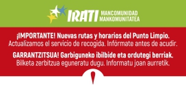IMPORTANTE!!! PUNTO LIMPIO  GARRANTZITSUA!!!