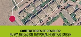 Aoiz, obras de kanpondoa, contenedores de residuos
