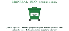 MONREAL / ELO CARACTERIZACIÓN DE RESIDUOS